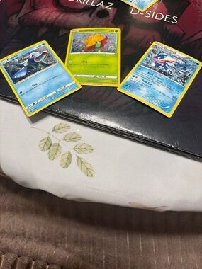 Lot of 3 pokemon promo cards ( popplio,gossieur,greninja)
